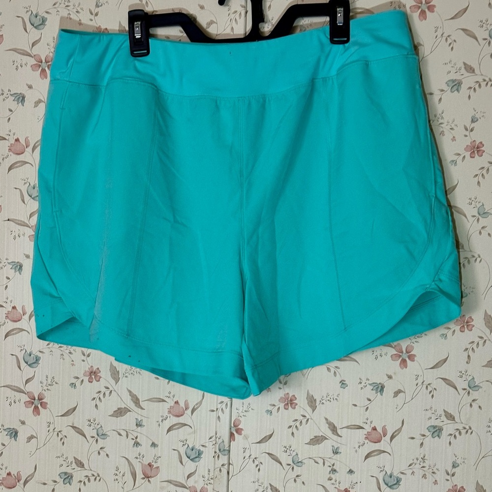 Tek Gear Women's Turquoise Athletic Shorts